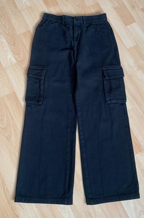 Kalhoty & kapsáče shein černé vel. xs/34, xs