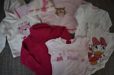 Mix věciček pro holčičku, 3-6 měsíců 62/68, 68–80