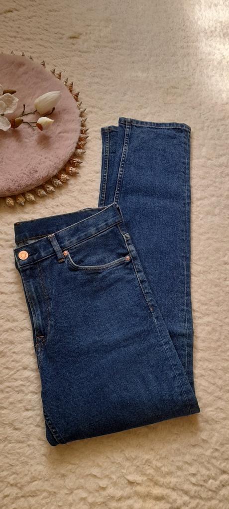 H&m dámské džíny slim & denim, h&m,xl