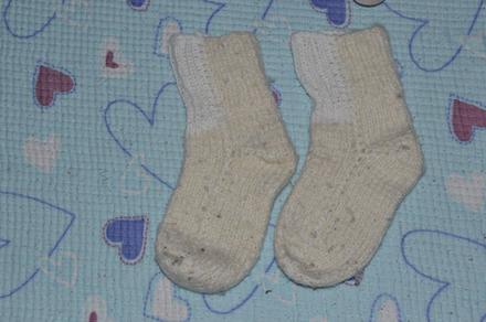 Teplé pletené ponožky 27 - 30 , 27