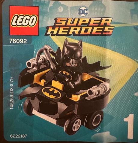 Lego 76092 super heroes,
