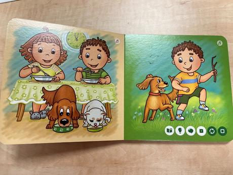 Denní činnosti - albi knížka,