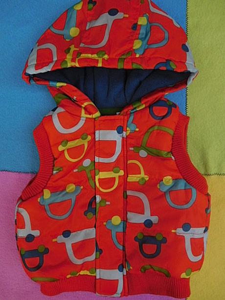 Jarní autíčková vesta, tu,62