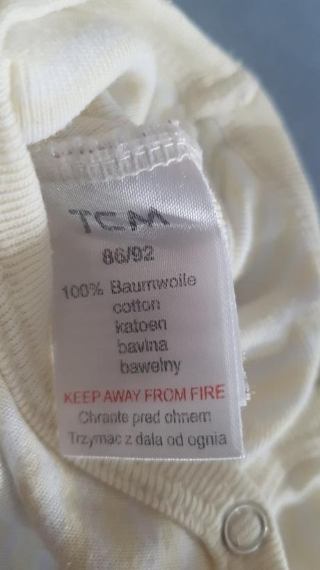 Dětské body značky tcm, velikost 86/92, tcm,86