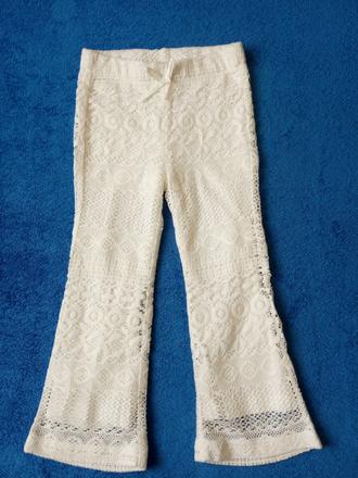 Kalhoty holka 2-3roky, h&m,98