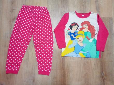 Pyžamo, princezny disney, vel 122, disney,122