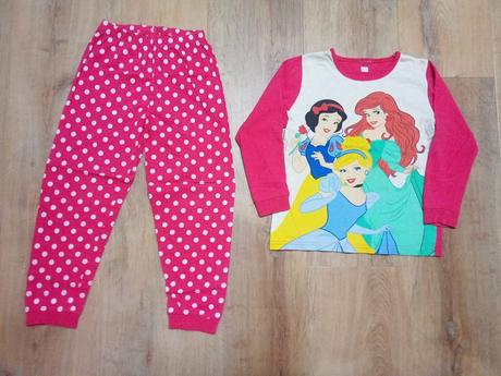 Pyžamo, princezny disney, vel 122, disney,122