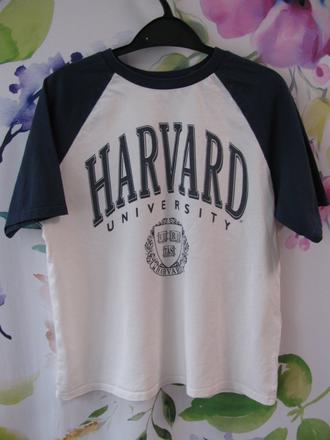 Bavlněné modro bílé tričko h&m, h&m,140