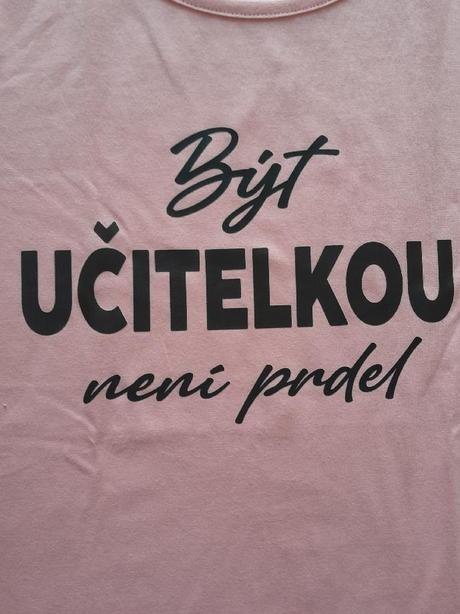 Tričko pro paní učitelku, vel. l, l