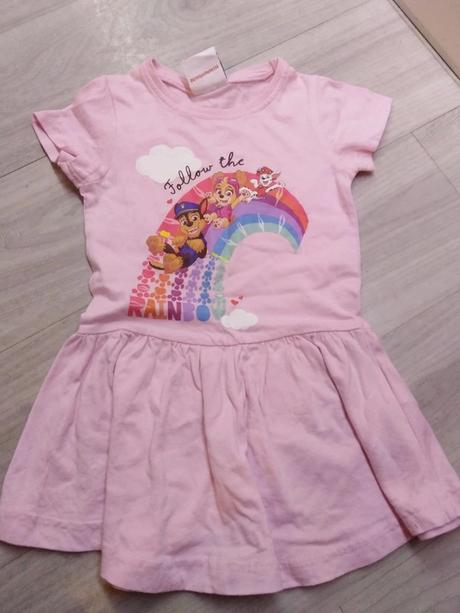 Nové šaty tlapková patrola (paw patrol), nickelodeon,86 / 92 / 98 / 104