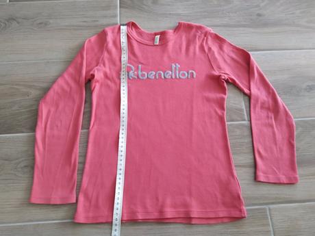 Dvě trička benetton vel.130, benetton,128