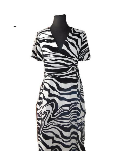 Dámské letní zavinovací šaty, 36