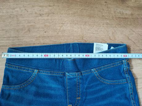 Džegínové šortky, h&m,146
