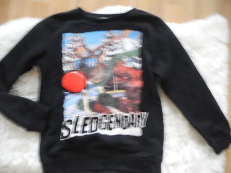 Mikina vánoce svítící, 140