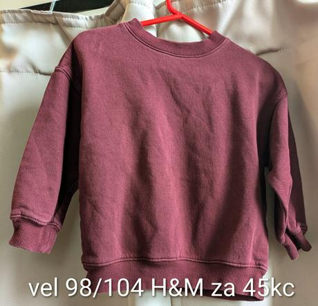 Mikiny 98/104, h&m,98