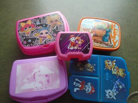 Dětské boxy ( krabičky ) na mňamky, 