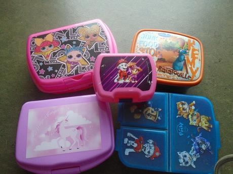 Dětské boxy ( krabičky ) na mňamky, 