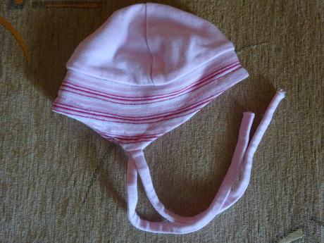 Čepička s proužky, vel. 0-3m, sando,56