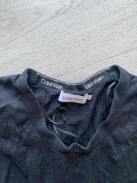 Pěkné černé šaty calvin klein vel.36/s/38/m, calvin klein,36