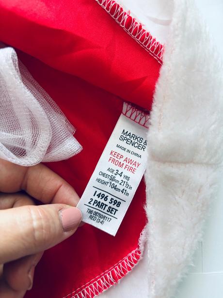 An13/ kostým vánoční - v.3/4 roky, 104