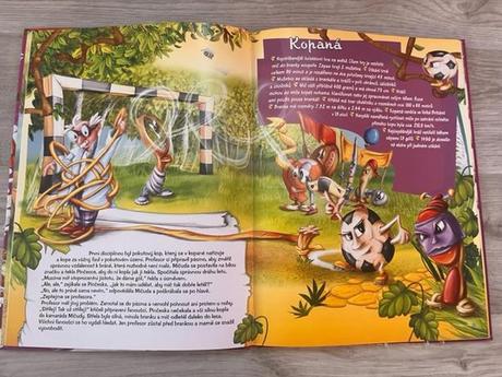 Kniha proferor chytrolín _sportovní den, 3d, 