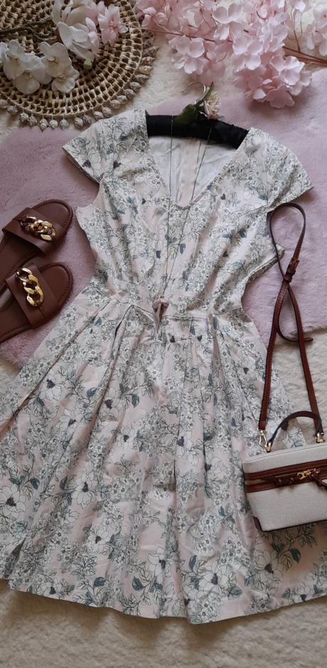 Orsay letní květované krátké šaty, orsay,44