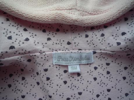 Luxusní růžový zavinovací svetr, teplý, 74