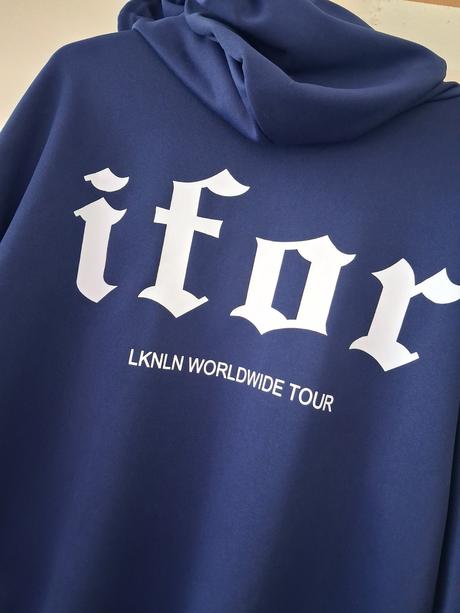 Modrá mikina s kapucí vel. l - xl - n.o.v.á, l / xl