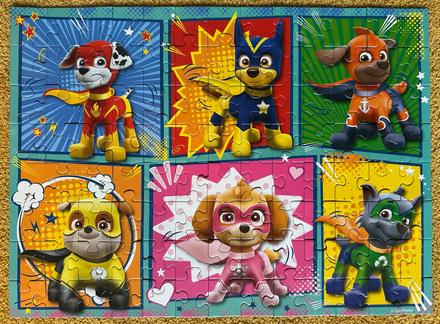 Puzzle ravensburger tlapková patrola,