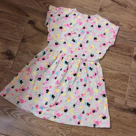 Bavlněné šaty s neon růžovou, george,128