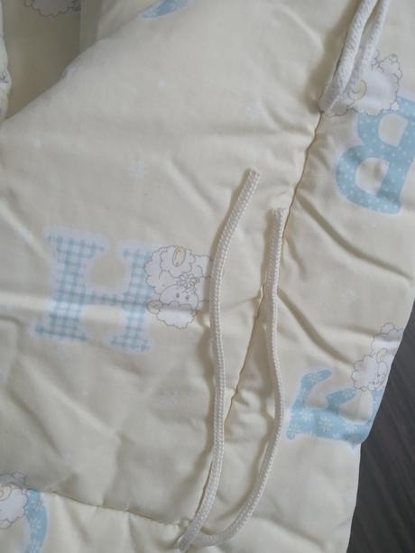 Mantinel do postýlky, šířka (cm): 30,délka (cm): 170
