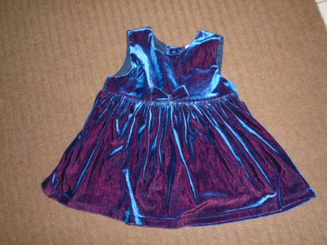 Šaty sváteční sametové vel 74, adams,68