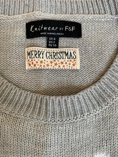 Svetr vánoční f&f vel. 34 (158/164), s