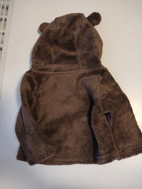 Heboučká mikina s medvídkem, lupilu,62