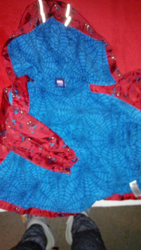 Šusťáková bunda s fleesem uvnitř, marvel,92