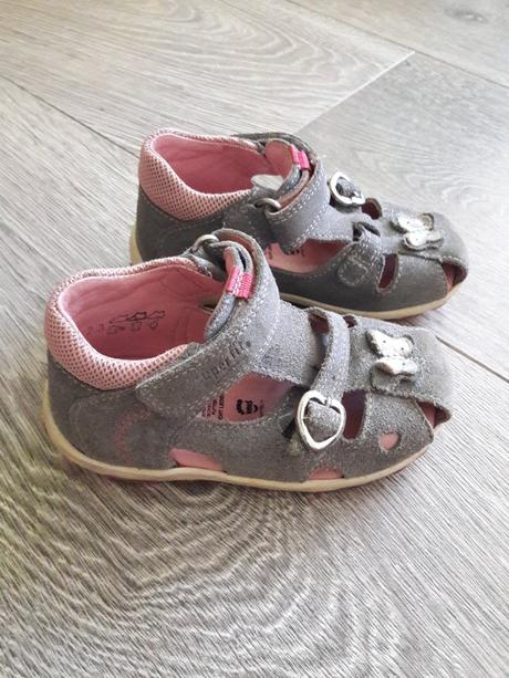 Kožené sandálky superfit, v.23, superfit,23