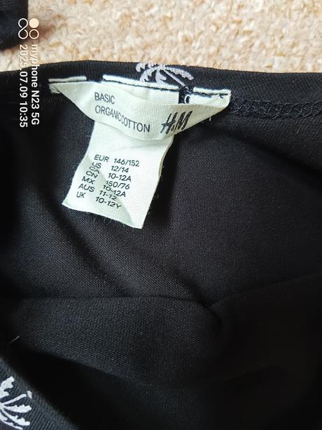 Overal šortky zn."h&m basic" vel."146-152", h&m,146