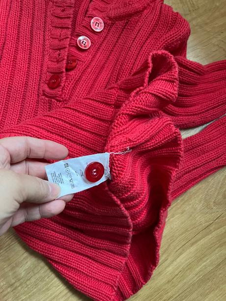 Jahůdkový svetřík h&m, h&m,s