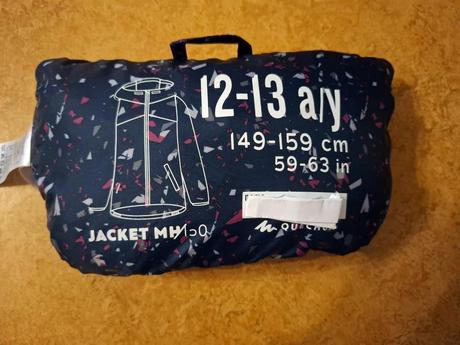 Bunda větrovka quechua vel. 152, quechua,152