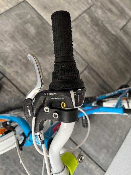 Dětské kolo maggie 2.0 light blue pink 11 a zvonek, 12