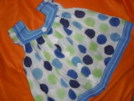Překrásná puntikatá tunička, pumpkin patch,98