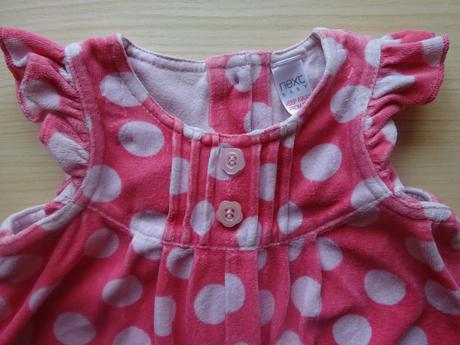 Semišové dupačky s puntíkem, vel. 74, next,74