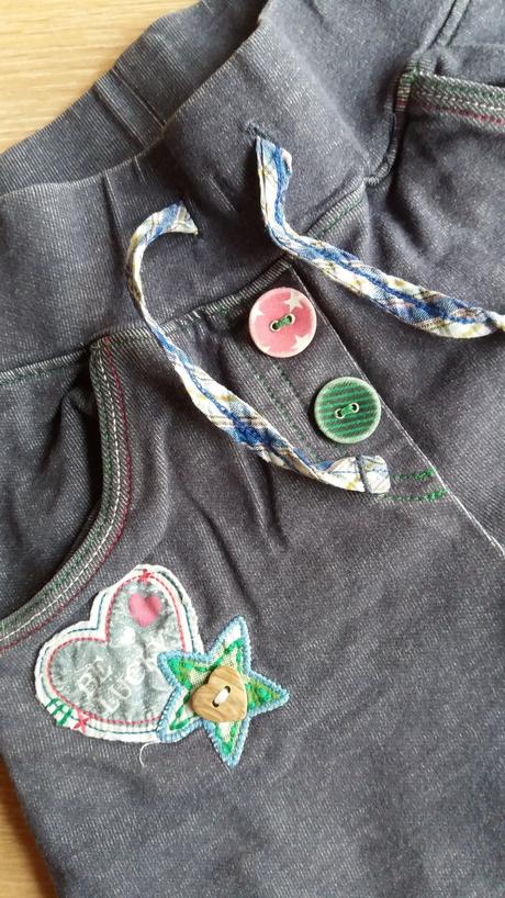 Tepláky riflového vzhledu, next,86