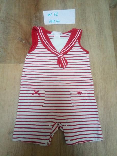 Letní overal, ham, vel 56, vydrží déle, h&m,56