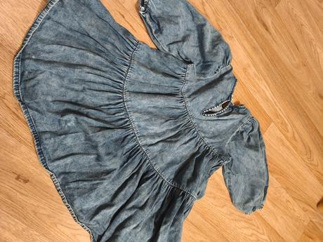 Džínové šaty next, next,104