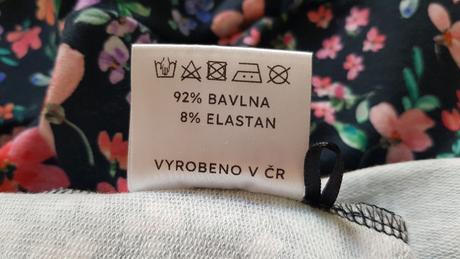 Šaty buga elegance navy flowers, vel. s, s