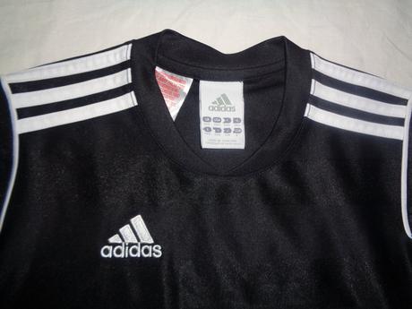Luxusní černé funkční tričko adidas, adidas,122