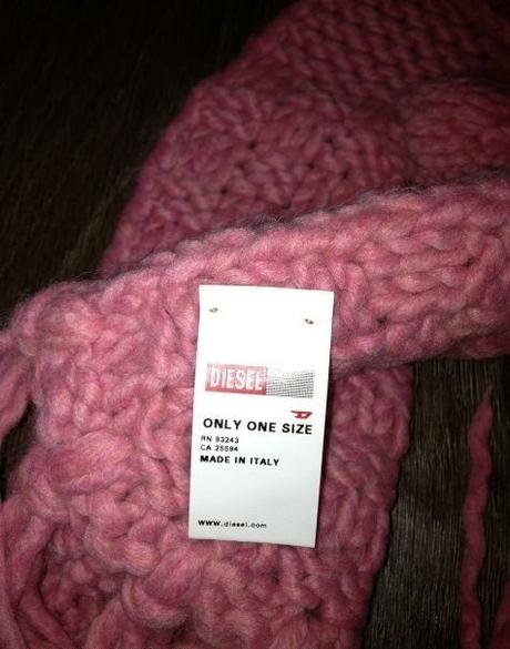 Růžová šála diesel, diesel,158