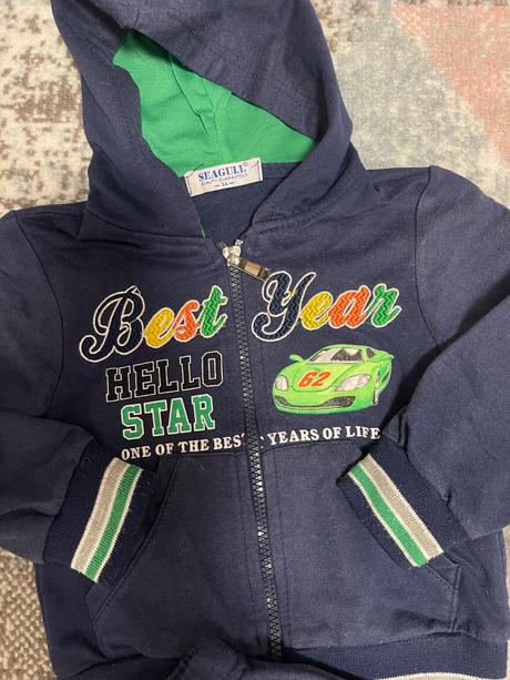 Teplakova souprava a mikina 92/98, 92