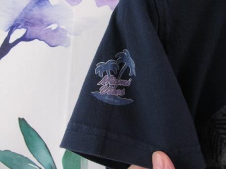 Modré bavlněné tričko deeluxe, 140